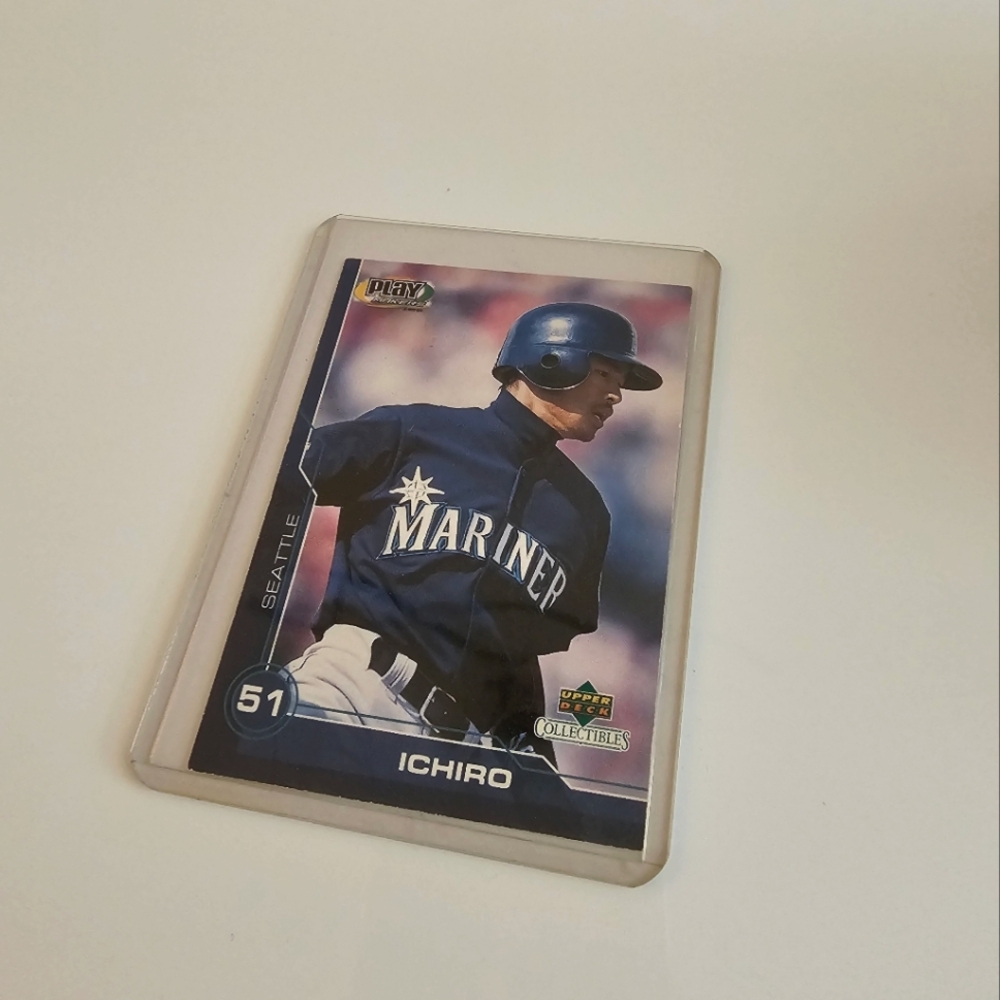 Ichiro Rookie Upper Deck 4 Card